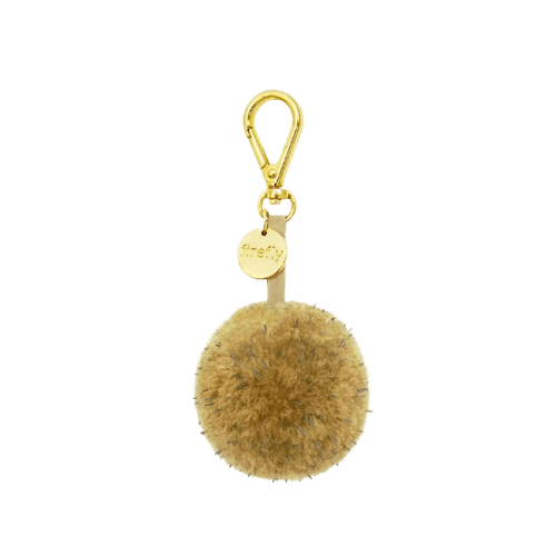 Pom Pom Reflective Bag Charm